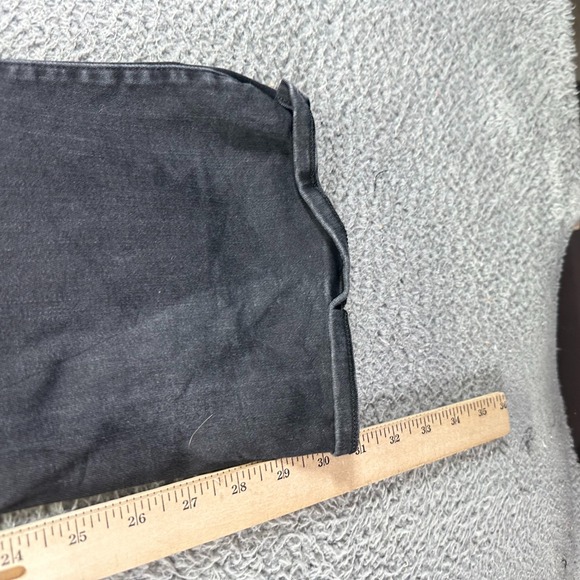 American Eagle Outfitters Real Good Jeans Womens M Black Denim Jegging Bootcut - Picture 9 of 11